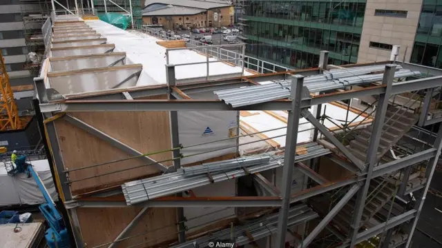 सीएलटी, लकड़ी की इमारतें