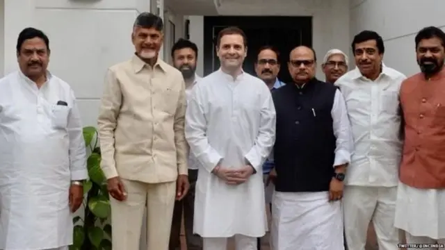 राहुल गांधी, चंद्राबाबू नायडू