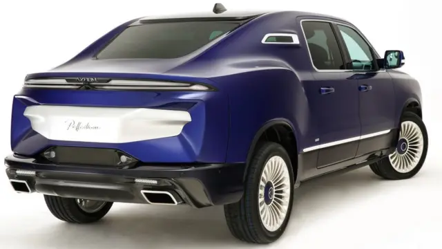 صندوق عقب پالادیوم به صورت کشویی از داخل ماشین بیرون می‌آید