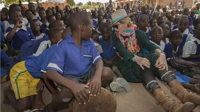 Мадонна в Малави