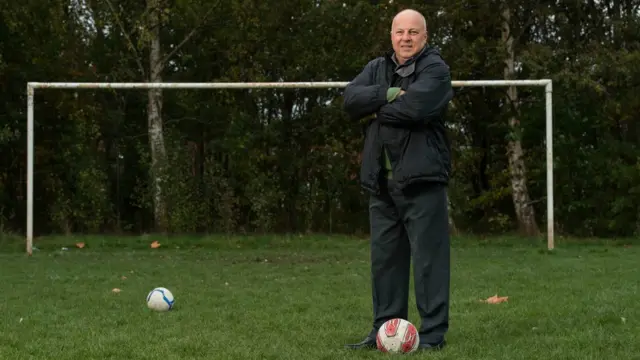 Eamonn is now retired near Manchester, but still works part-time for Everton FC