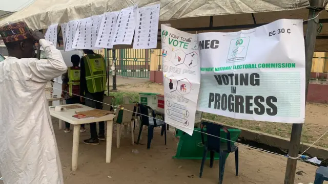 INEC ọrụ Inec na Yaba Legọọs n'elekere 7.43am