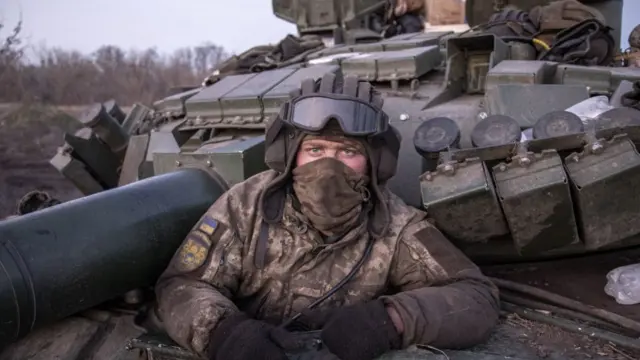 Украинский танкист