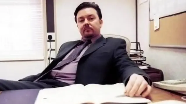 El protagonista de la serie, David Brent