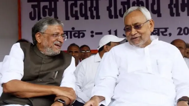 सुशील मोदी और नीतीश कुमार