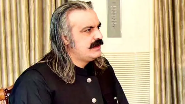 પાકિસ્તાન પ્રશાસિત કાશ્મીર અને ગિલગિટ-બાલ્ટિસ્તાન મામલાના સંઘીય મંત્રી અલી અમીન ગંડાપુર