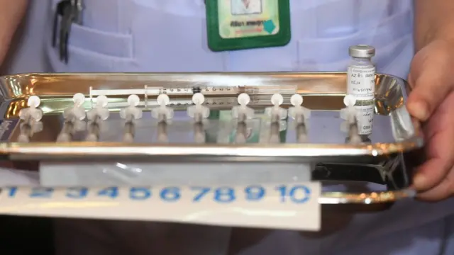 วัคซีนที่เตรียมไว้สำหรับนายกฯ และรัฐมนตรี