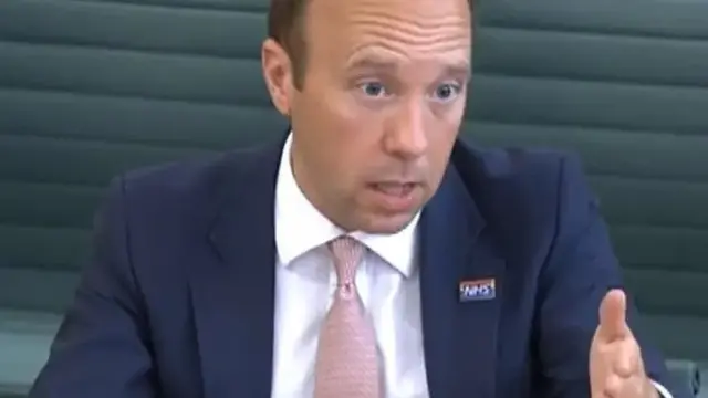 İngiltere Sağlık Bakanı Matt Hancock