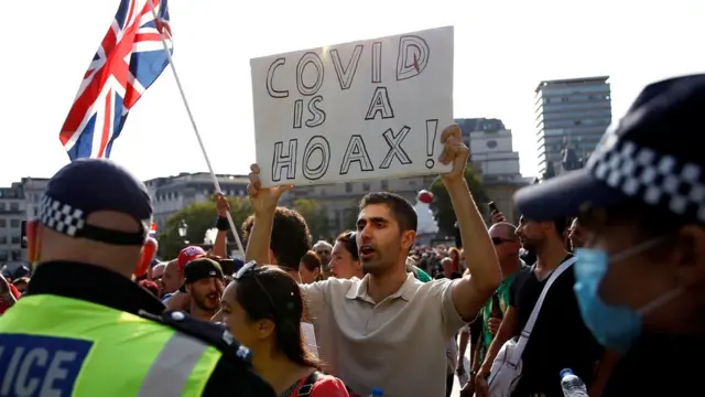 Демонстрация в Лондоне