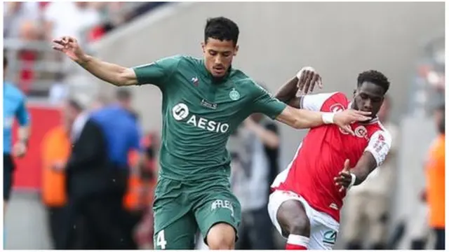 Mchezaji wa timu ya St. Etienne, William Saliba