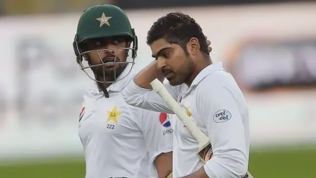 بابر اعظم اور حارث سہیل