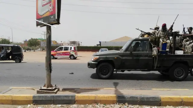 قوات أمنية سودانية