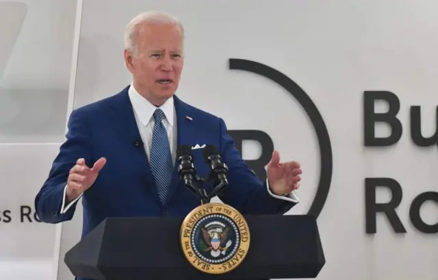 Madaxweynaha Maraykanka Joe Biden
