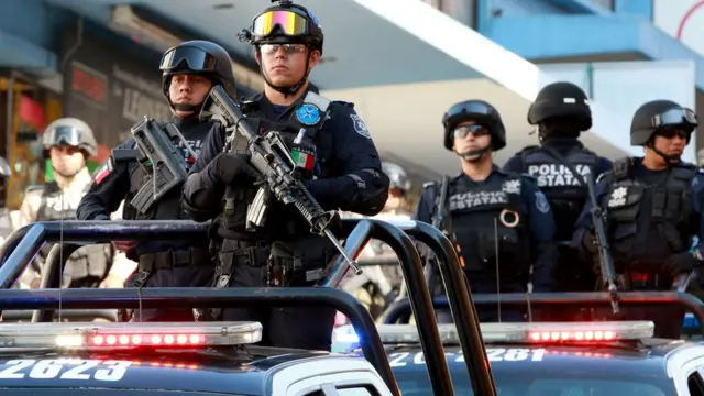 Policías en Veracruz