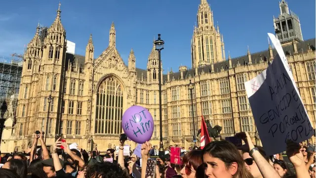 Manifestação contra Bolsonaroslot sortudo 2024Londres