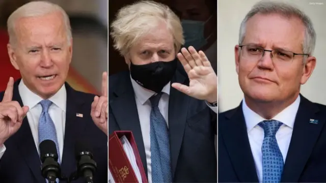 અમેરિકા, ફ્રાન્સ, ઑસ્ટ્રેલિયા