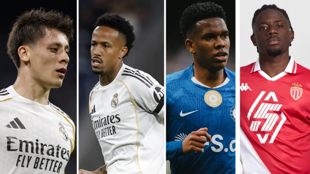 Collage foto of players