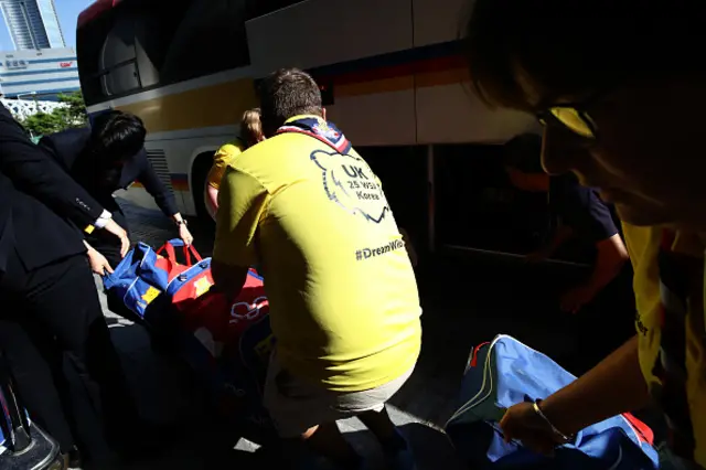 එංගලන්තය නියෝජනය කරමින් එක්ව සිටි බාලදක්ෂයින් අගෝස්තු 5 වෙනිදා කඳවුරු භූමියෙන් ඉවත්විය