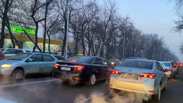 Бир миллиондон ашык автоунаанын үчтөн бир бөлүгү Бишкекте, көбү эскилиги жеткен.