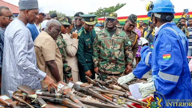The interior ministry and its allied agencies are poised to clamp down on illicit weapons