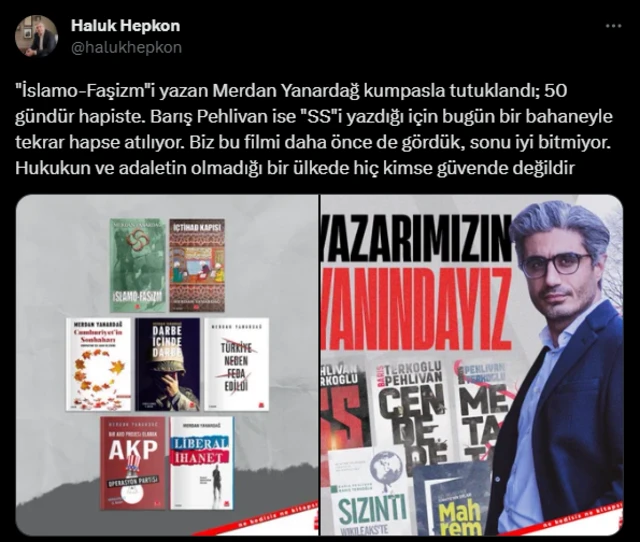 Haluk Hepkon paylaşım