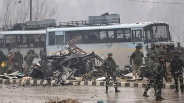 புல்வாமா தாக்குதலில் 40 இந்திய பாதுகாப்பு வீரர்கள் கொல்லப்பட்டனர் (கோப்பு படம்)