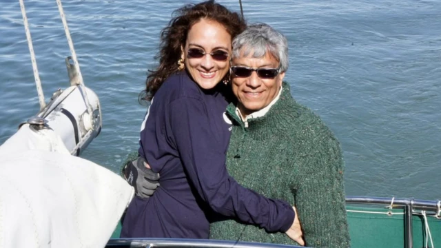 ਹਰਮੀਤ ਆਪਣੇ ਪਤੀ ਸਰਵਜੀਤ ਰੰਧਾਵਾ ਨਾਲ 