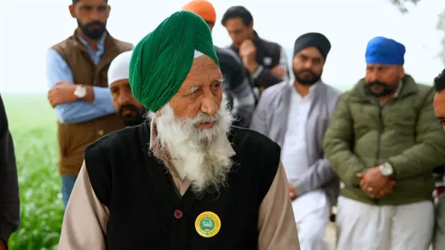پنجاب بارڈر کسان یونین کے سربراہ رگھبیر سنگھ بنگالہ