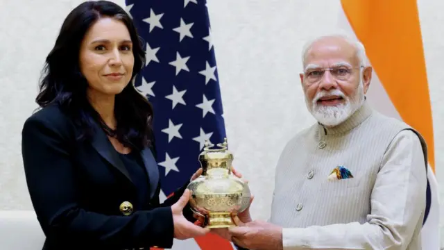 नरेंद्र मोदी- तुलसी गबर्ड