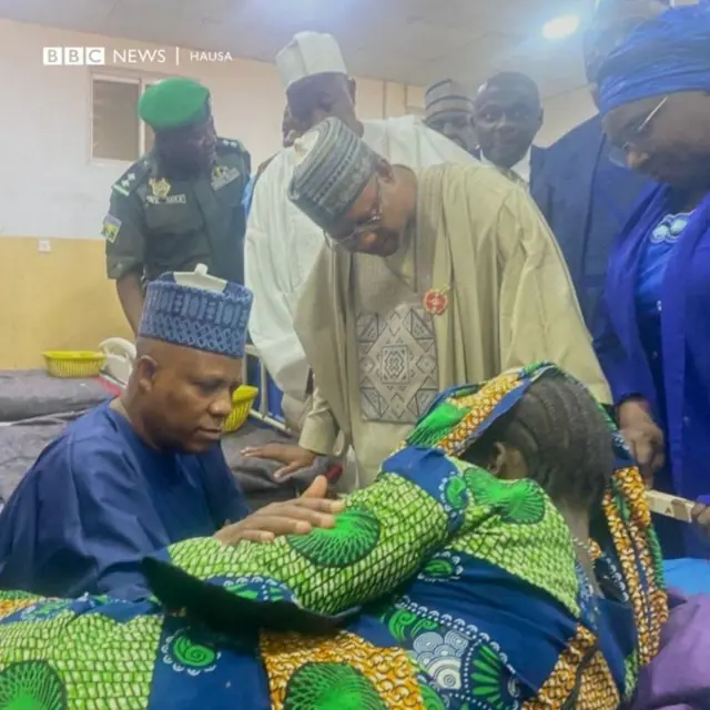 Igbakeji aarẹ, Naijiria, Kashim Shettima, ṣe abẹwo si awọn to farapa ninu ikọlu naa