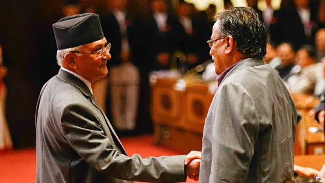 प्रचण्ड र ओली