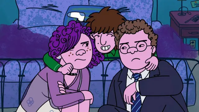 Cena da série 'Long Story Short'