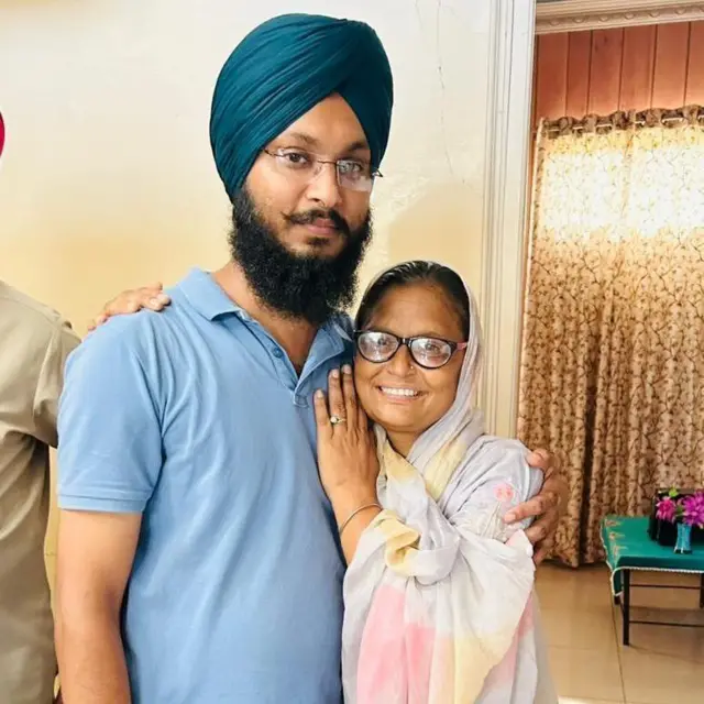 தாய் மகன் சந்திப்பு பஞ்சாப்