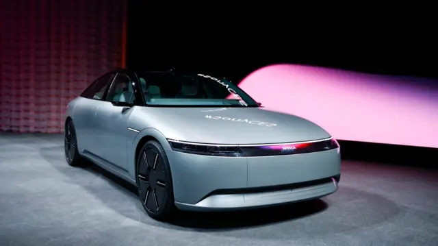 ماشین سونی در کارخانه هوندا در آمریکا تولید می‌شود