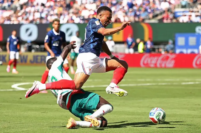 Mbappe saat menghadapi Senegal pada Piala Dunia 2026.