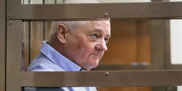 Norveški državljanin Frode Berg u moskovskoj sudnici, januar 2019. godine