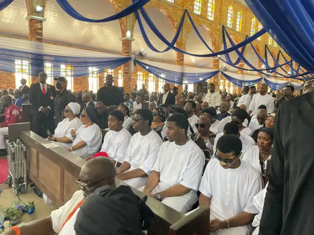 Iyawo ati ọmọ Ifeanyi Ubah 