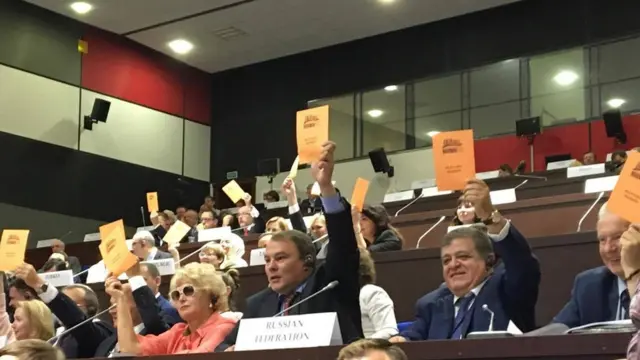 Російська дерегація в ОБСЄ голосує проти Мінської декларації ОБСЄ