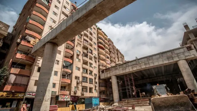 Puente en Giza, El Cairo
