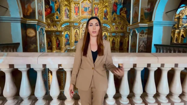 Лора Лумер в Лавре
