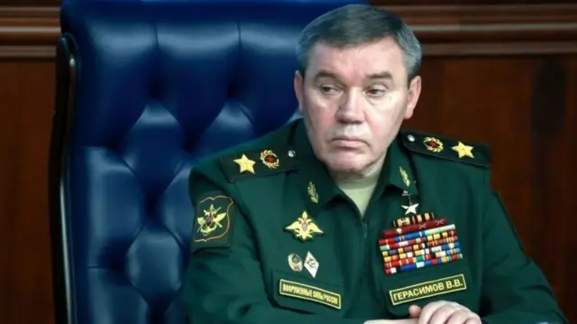 Le chef d'état-major général russe Valery Gerasimov.