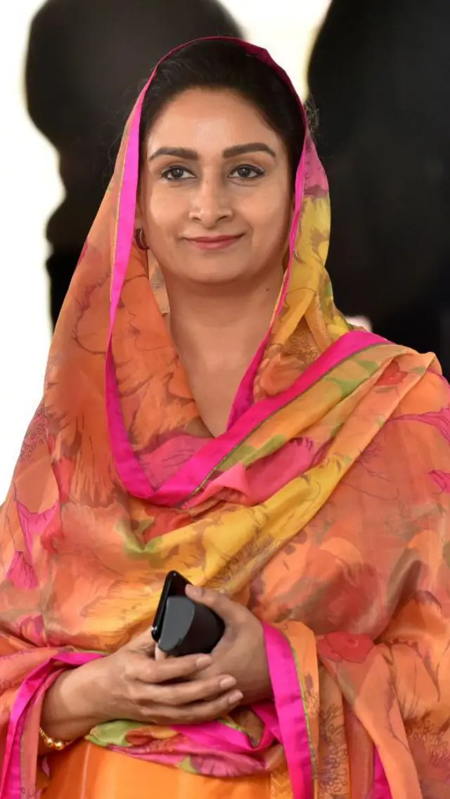 ਅਕਾਲੀ ਦਲ ਦੇ ਸੰਸਦ ਮੈਂਬਰ ਹਰਸਿਮਰਤ ਕੌਰ ਬਾਦਲ