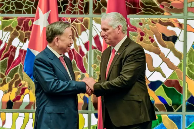 Tổng Bí thư, Chủ tịch nước Tô Lâm và Bí thư thứ nhất Đảng Cộng sản Cuba, Chủ tịch nước Miguel Díaz-Canel