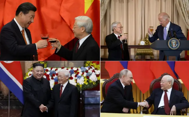 Với chủ trương "thêm bạn, bớt thù", Việt Nam tăng cường quan hệ với nhiều quốc gia ở các thái cực khác nhau thông qua đường lối "ngoại giao cây tre"