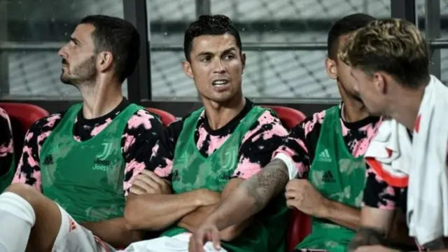 Ronaldo a benci tare da sauran 'yan Juventus