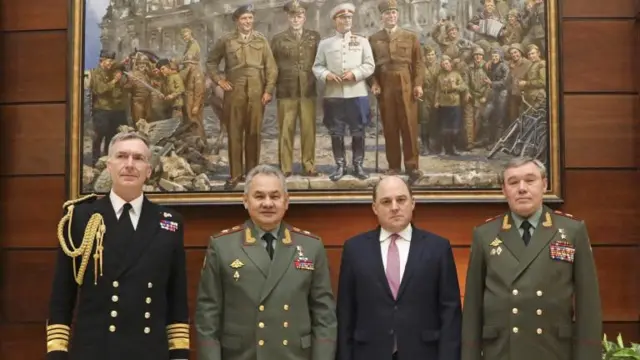 Визит Бена Уоллеса в Москву 11.02.2023