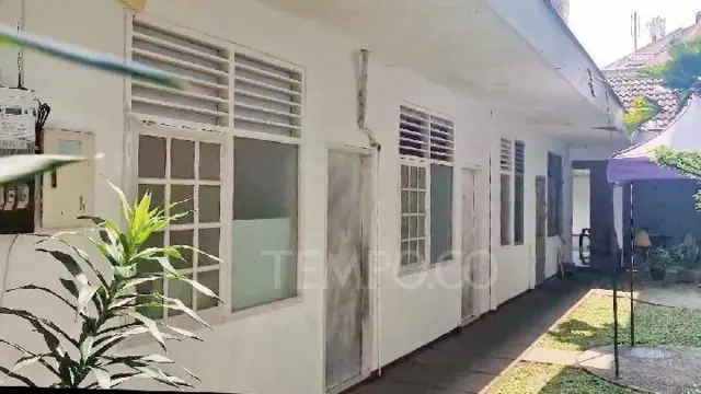 Kamar kos tempat tinggal diplomat Kementerian Luar Negeri ADP di Jalan Gondangdia Kecil Nomor 22, Menteng, Jakarta Pusat, 10 Juli 2025.