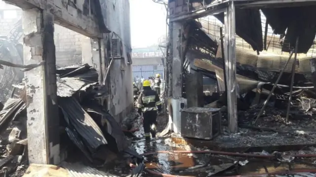 Sabirabadda yanğın çıxıb Sabirabadda yanğın olub