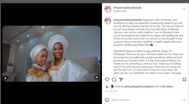 Ohun ti Ashley Ogunwusi kọ