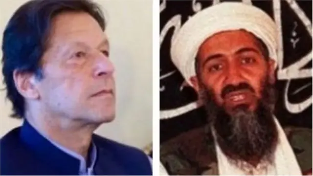 اسامہ بن لادن، عمران خان